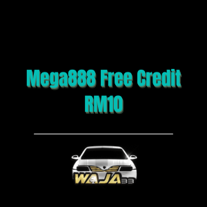 Mega888 Free Credit RM10 - Logo - waja33a
