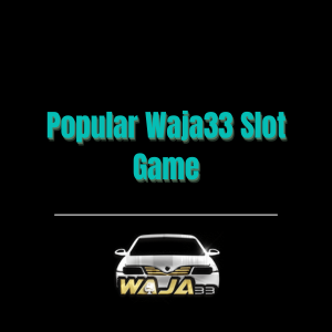 Popular Waja33 Slot Game - Logo - waja33a