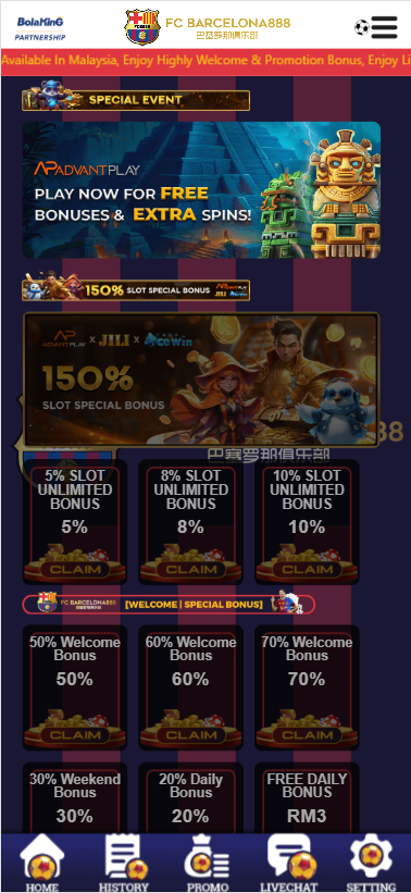 Barcelona888 - Promotion - waja33a