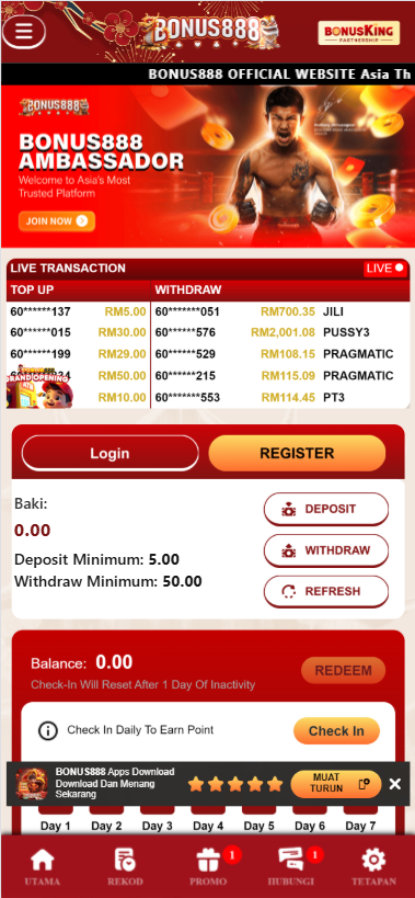 Bonus888 - Homepage - waja33a