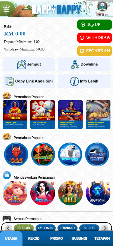 Happy88 - Homepage - waja33a