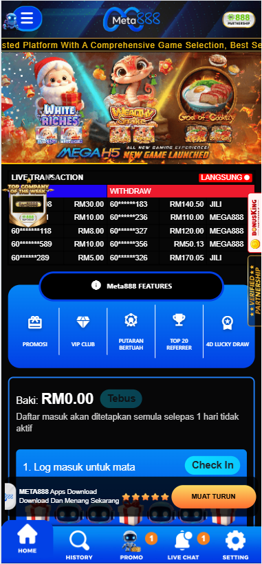 Meta888 - Homepage - waja33a