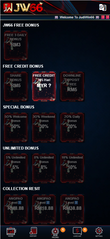 Judiwin66 - Promotion - waja33a