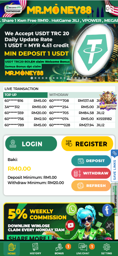 MrMoney88 - Homepage - waja33a