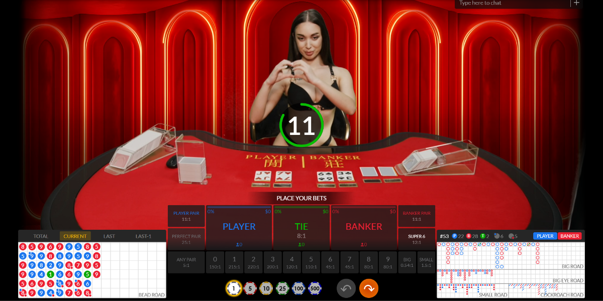 Sexy Baccarat - Gameplay 1 - waja33a