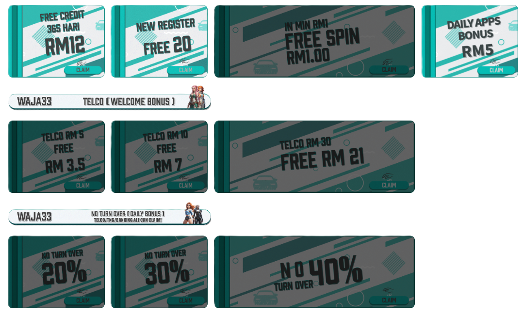 Waja33 - Promotion Banner 3 - Dekstop Version 2026 - waja33a