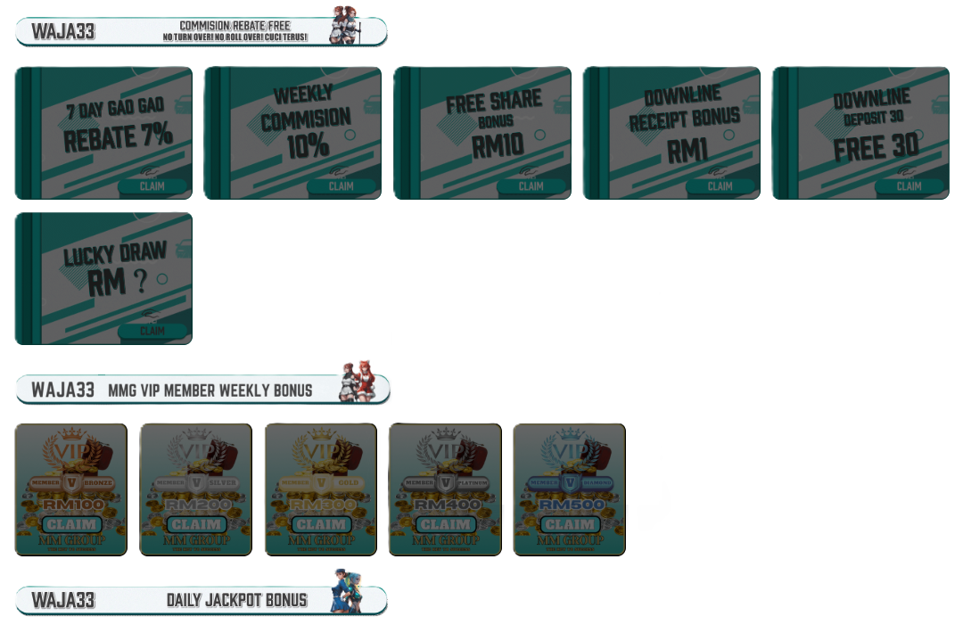 Waja33 - Promotion Banner 4 - Dekstop Version 2026 - waja33a