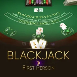 First Person Blackjack - Logo - waja33a