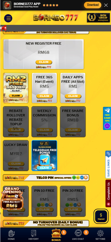 Borneo777 - Promotion - waja33a