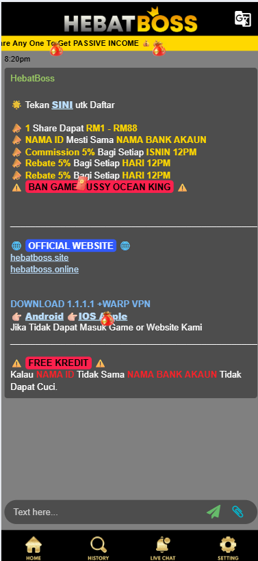 Hebatboss - Livechat - waja33a
